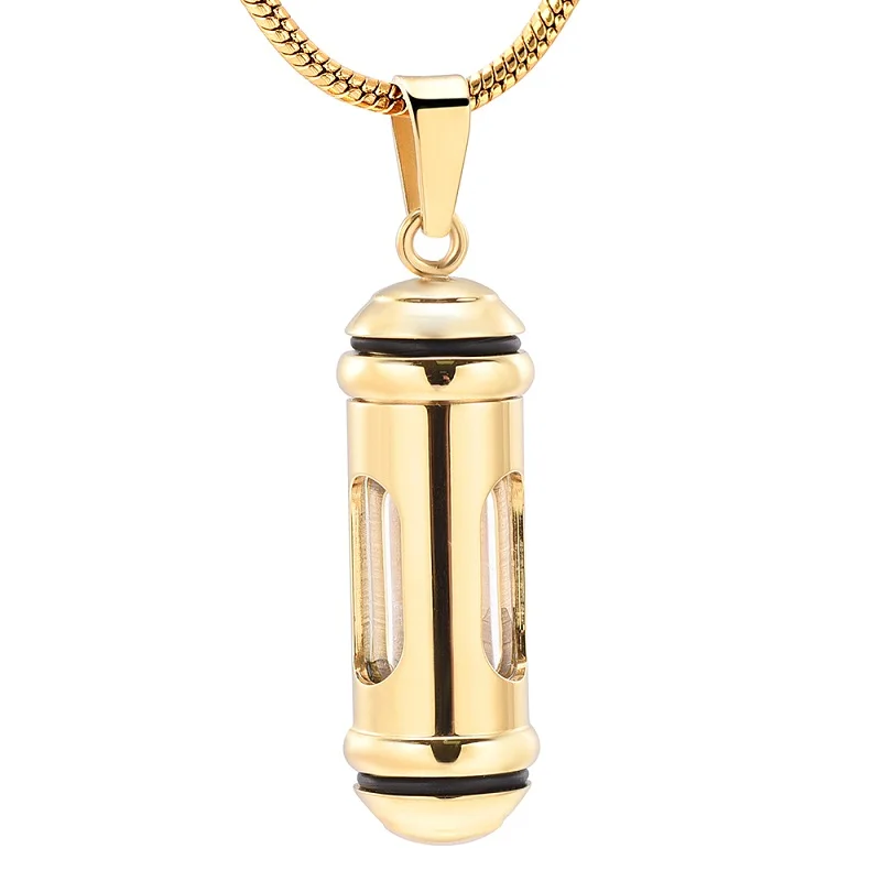 IJD10022 Window Of Glass Cylinder Cremation Urn Jewelry Keepsake Memorial Necklace Hold Ashes For Women
IJD10022 Window Of Glass Cylinder Cremation Urn Jewelry Keepsake Memorial Necklace Hold Ashes For Women