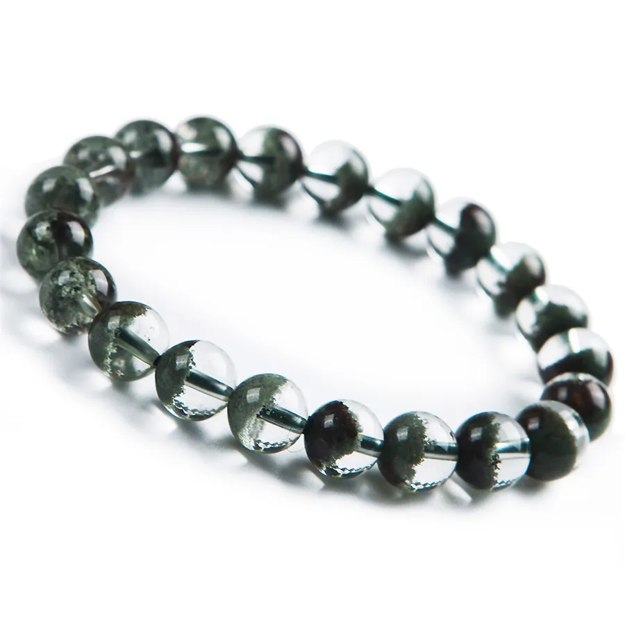 Newly Natural Green Phantom Ghost Quartz Crystal Bracelet Gems Stone Fashipn Women Round Beads Crystal Stone Bracelet 9mm
Newly Natural Green Phantom Ghost Quartz Crystal Bracelet Gems Stone Fashipn Women Round Beads Crystal Stone Bracelet 9mm