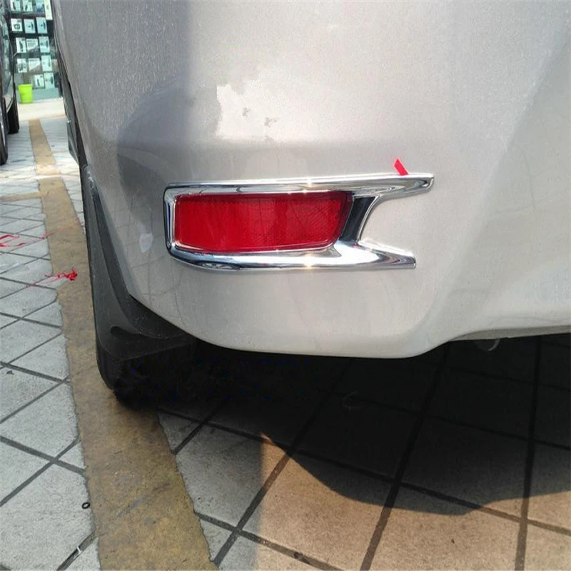 WELKINRY car auto sedan cover For Toyota Corolla Altis E170 2013 2014 2015 2016 2017 ABS chrome rear tail fog lamp light trim
WELKINRY car auto sedan cover For Toyota Corolla Altis E170 2013 2014 2015 2016 2017 ABS chrome rear tail fog lamp light trim