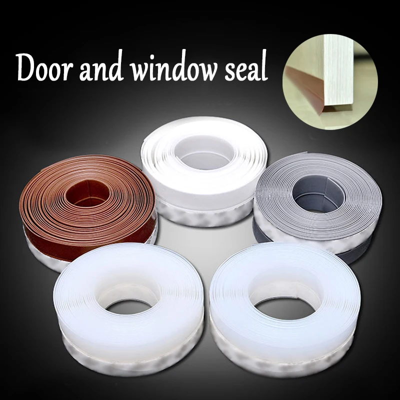 Sealing Strip Durable Windproof Dustproof Sticker Floor Stickers Silicone Adbesive 1PC Practical 6Colors 25/35/45mm*1m
Sealing Strip Durable Windproof Dustproof Sticker Floor Stickers Silicone Adbesive 1PC Practical 6Colors 25/35/45mm*1m