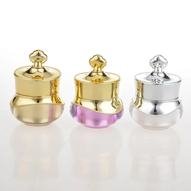 5g Empty Cosmetic Pack Eye Cream jar Travel Cream jar Crystal Acrylic Cream bottle with UV Crown Cap Refillable Bottle LX5250
5g Empty Cosmetic Pack Eye Cream jar Travel Cream jar Crystal Acrylic Cream bottle with UV Crown Cap Refillable Bottle LX5250