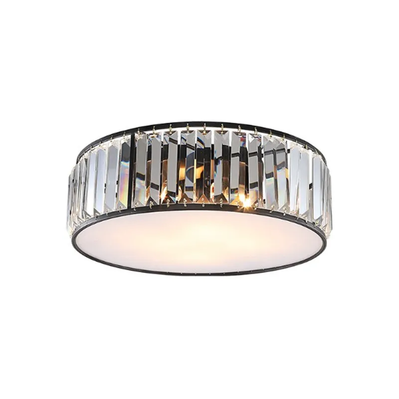 American Round Lustre K9 Crystal Acrylic Ceiling Lamp Retro Matte Metal Led Ceiling Light For Bedroom Porch Corridor
American Round Lustre K9 Crystal Acrylic Ceiling Lamp Retro Matte Metal Led Ceiling Light For Bedroom Porch Corridor