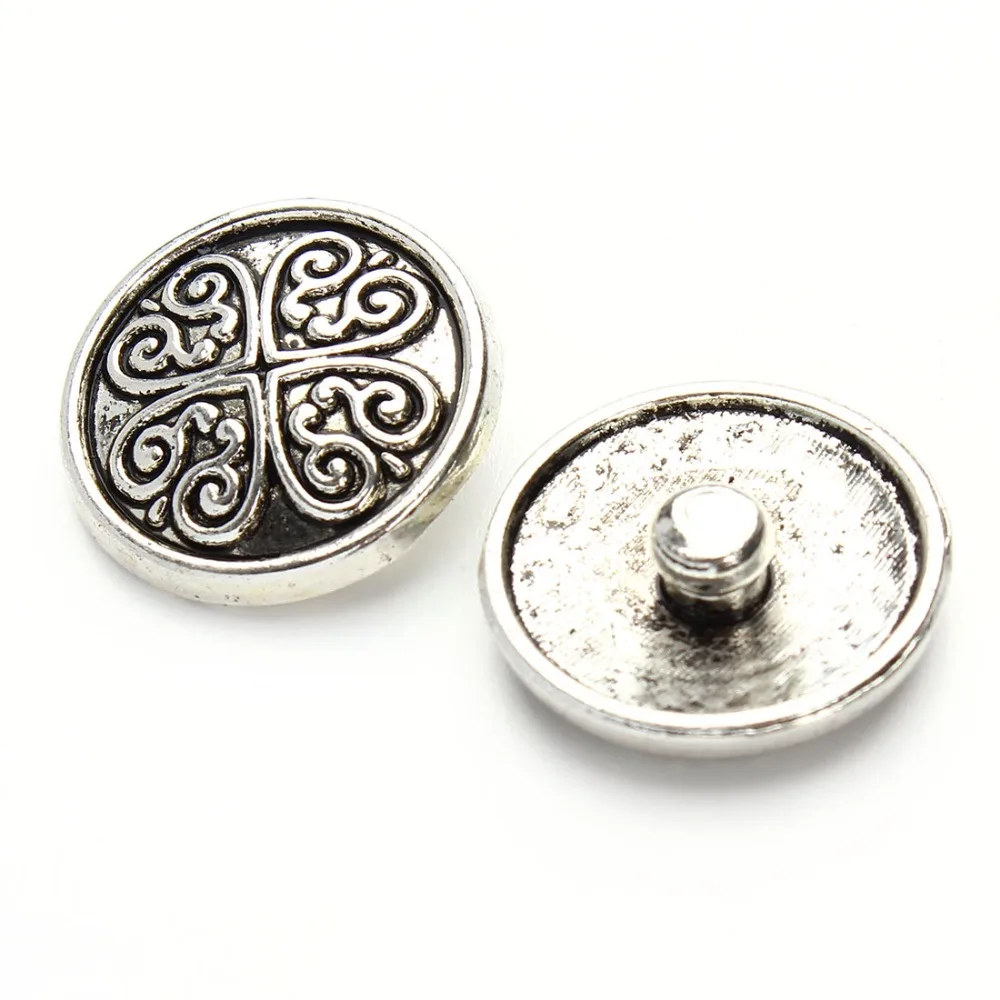 10pcs/lot 20mm Antique Silver Flower Metal Interchangeable Handmade 20mm Snap Buttons Bracelet Diy Jewelry Making
10pcs/lot 20mm Antique Silver Flower Metal Interchangeable Handmade 20mm Snap Buttons Bracelet Diy Jewelry Making