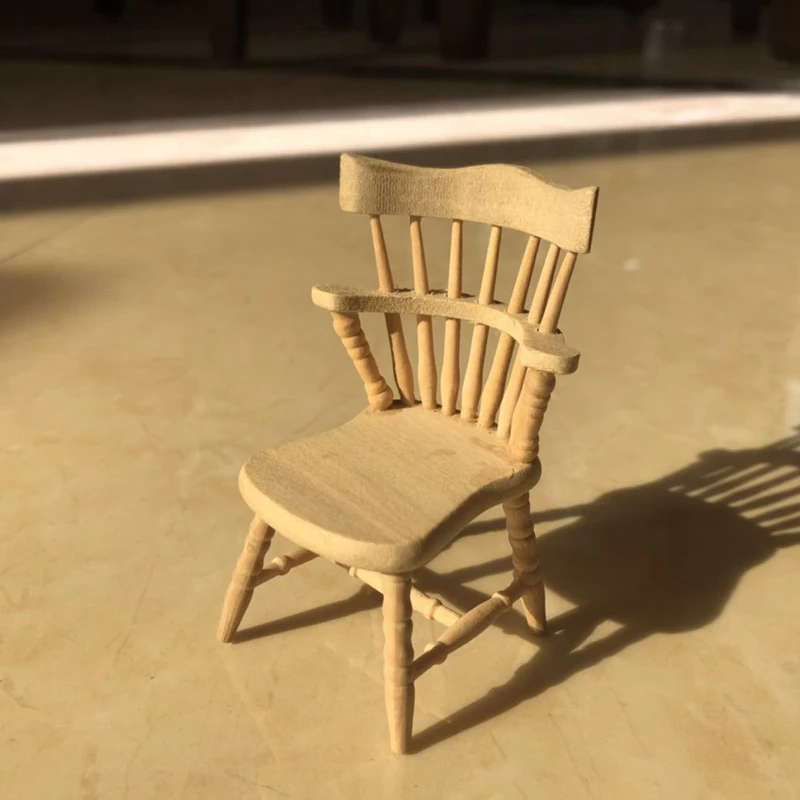 G05-X5032 children baby gift Toy 1:12 Dollhouse mini Furniture Miniature rement DIY wooden color Backrest chair 1pcs
G05-X5032 children baby gift Toy 1:12 Dollhouse mini Furniture Miniature rement DIY wooden color Backrest chair 1pcs