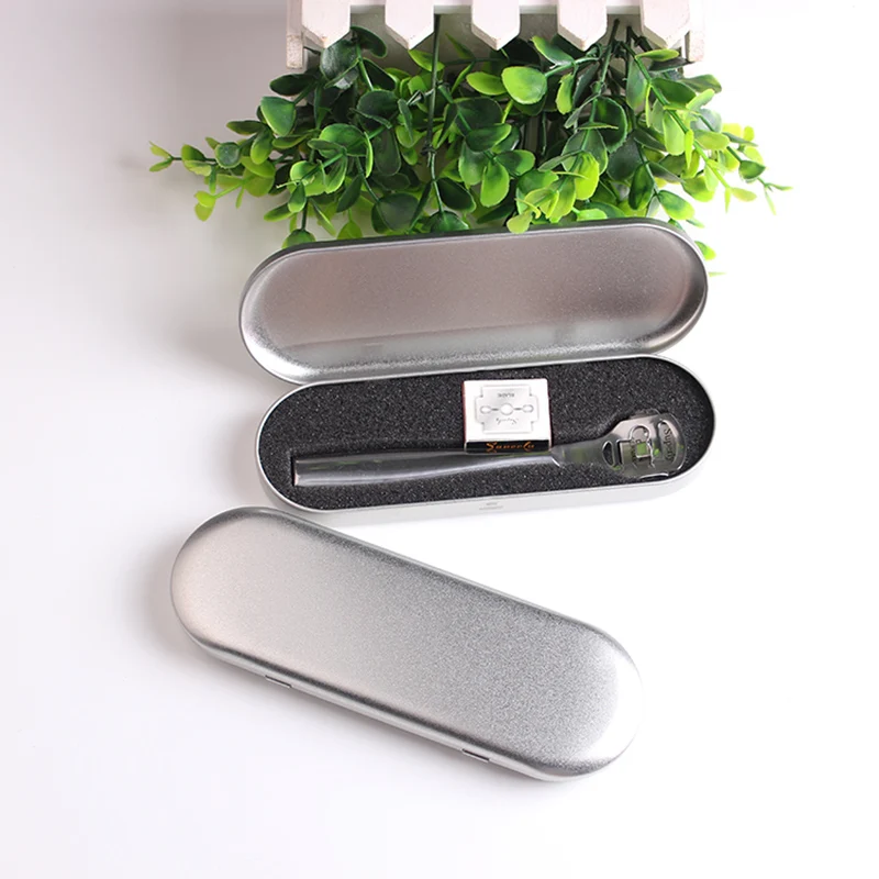 Stainless Steel Callus Shaver Dry Rough Skin Corn Cutter Foot Rasp Remover Pedicure Care Tools Tin Box Pack 10pcs Shaving Blades
Stainless Steel Callus Shaver Dry Rough Skin Corn Cutter Foot Rasp Remover Pedicure Care Tools Tin Box Pack 10pcs Shaving Blades
