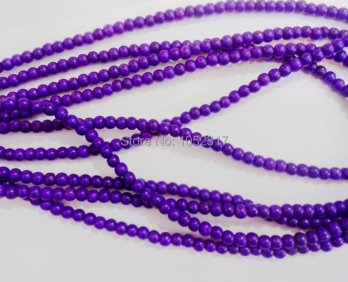 Wholesale 3-4mm Bead Length 40cm/16inch Strand Purple stone Howlite Howlite Round Beads Loose Bead GIFT DIY Gift
Wholesale 3-4mm Bead Length 40cm/16inch Strand Purple stone Howlite Howlite Round Beads Loose Bead GIFT DIY Gift