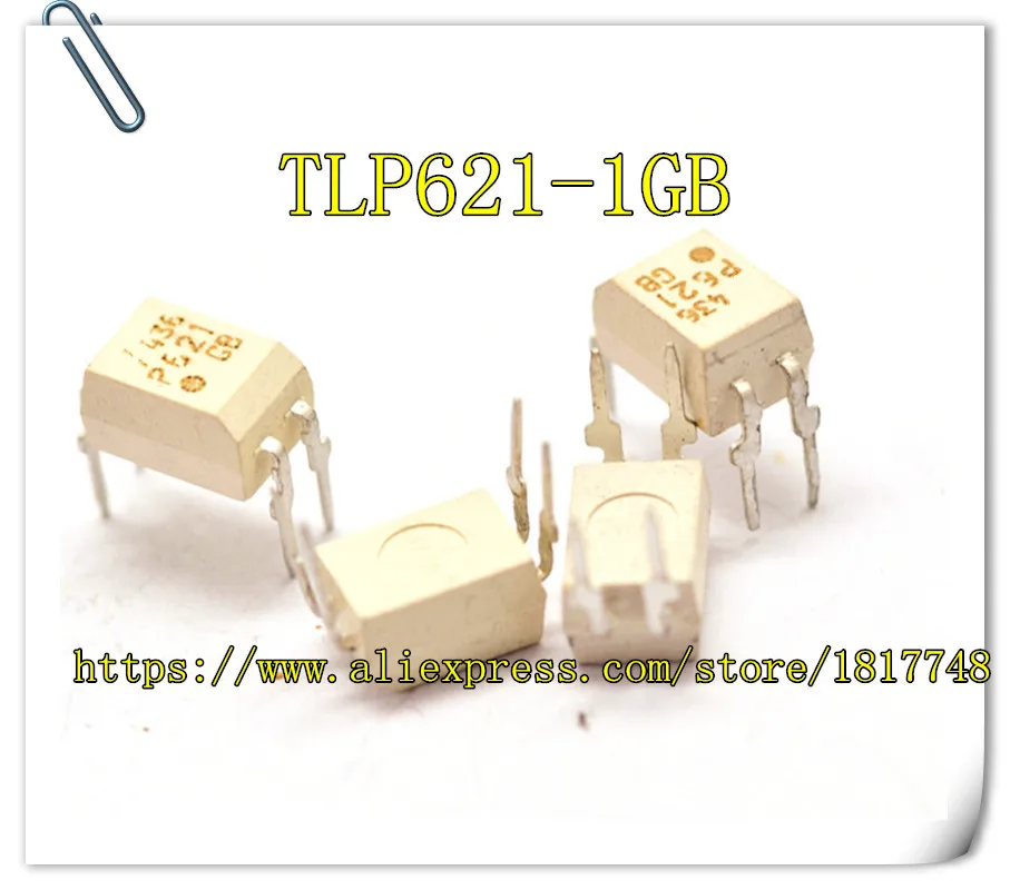 50pcs/lot TLP621 TLP621(GB.F) TLP621GB TLP621-1 TLP621-1G P621 DIP-4 New original Optocoupler
50pcs/lot TLP621 TLP621(GB.F) TLP621GB TLP621-1 TLP621-1G P621 DIP-4 New original Optocoupler