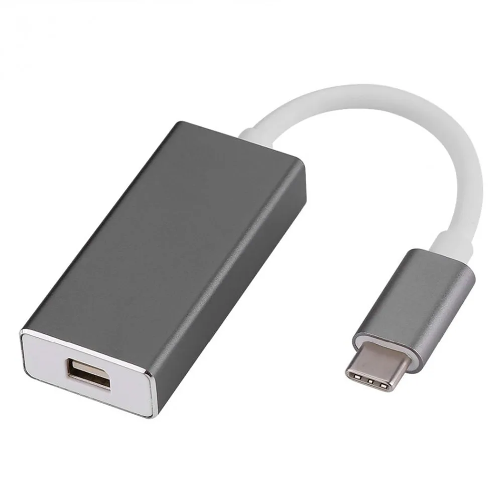 Переходник с USB C на Mini DP 4K 60Hz Type адаптер портов дисплея Plug and Play Thunderbolt 3 |