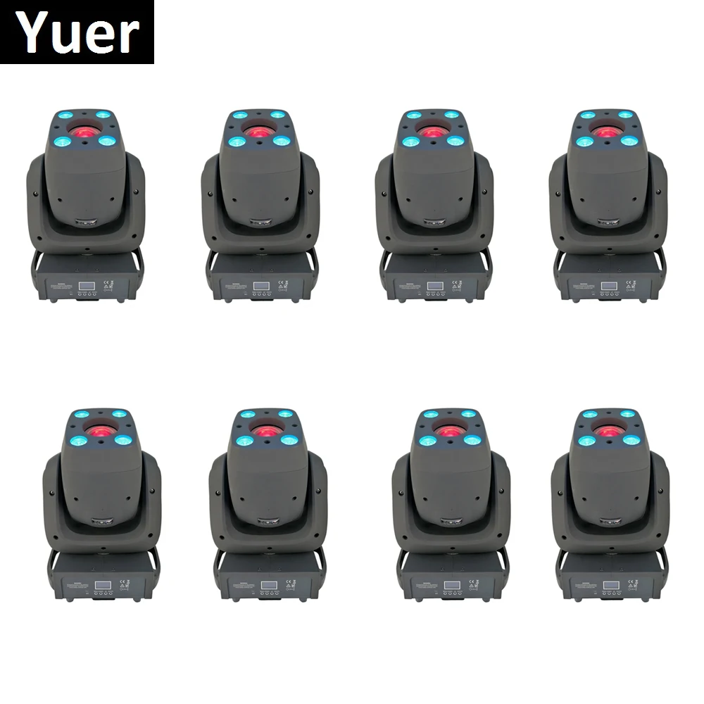 LED Lyre Moving Head Light 120W Spot + 4X10W RGBW 4IN1 LED Moving Head Wash Light DMX Disco Light For Party Wedding Stage Light
LED Lyre Moving Head Light 120W Spot + 4X10W RGBW 4IN1 LED Moving Head Wash Light DMX Disco Light For Party Wedding Stage Light