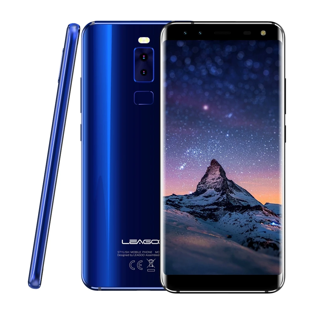 LEAGOO S8 5.72'' 18:9 Display Android 7.0 MTK6750T Octa Core Smartphone 3GB RAM 32GB 13MP 4 Cameras Fingerprint 4G | Мобильные