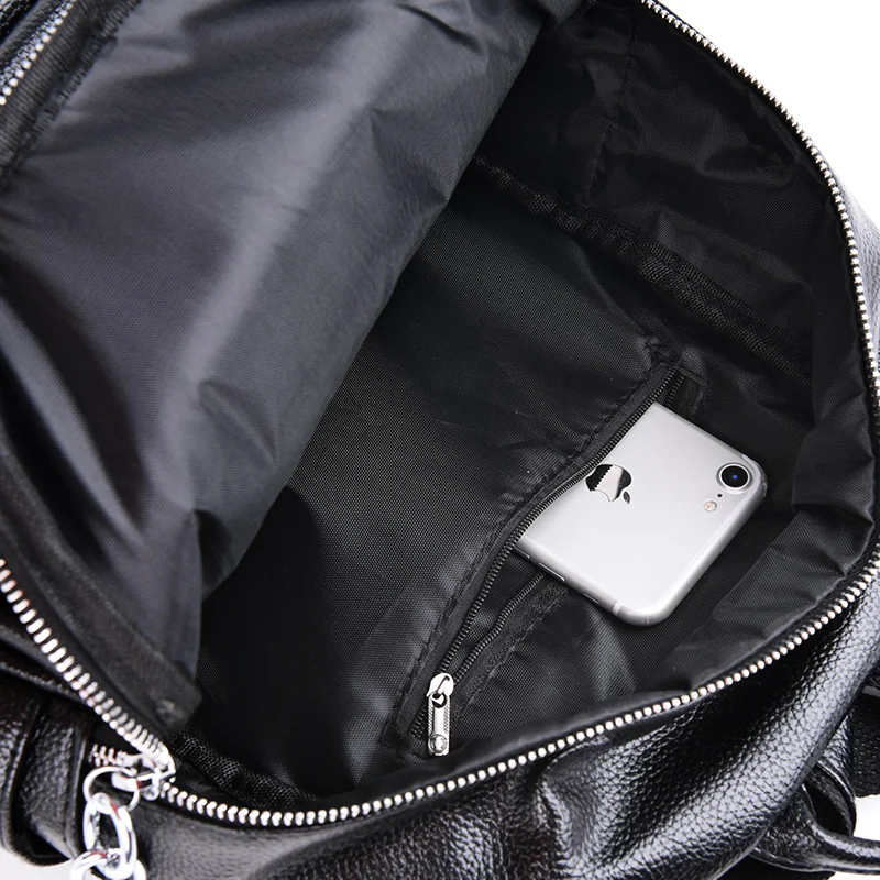 2019 Backpack Women PU Leather Casual ladies Black School Bags for Teenage Girls High Quality Fashion Travel Female Backpacks
2019 Backpack Women PU Leather Casual ladies Black School Bags for Teenage Girls High Quality Fashion Travel Female Backpacks