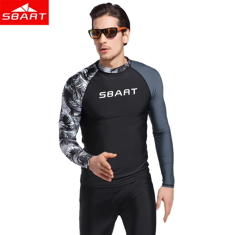 Профессиональный Новый Для мужчин виндсерфинга Рашгард лайкра Surf Плавание