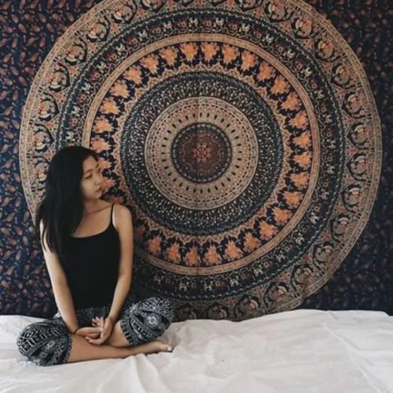 Mandala Tapestry Polyester 230*150 CM Wall Hanging Carpet Throw Yoga Mat for Home Bedroom Art Decoration Rug
Mandala Tapestry Polyester 230*150 CM Wall Hanging Carpet Throw Yoga Mat for Home Bedroom Art Decoration Rug