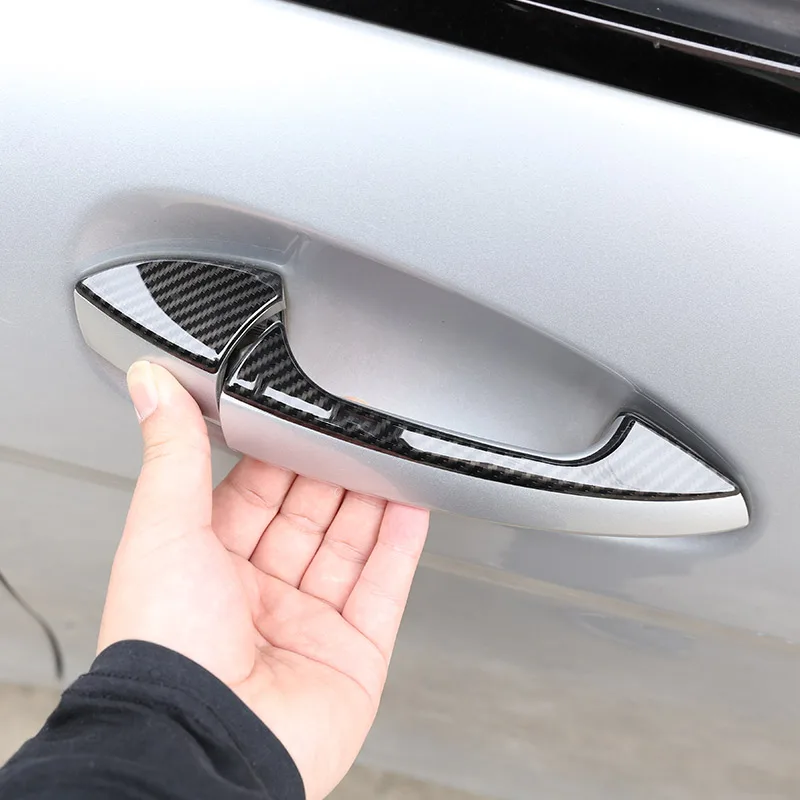 4 x Carbon Fiber ABS Chrome Car Door Handle Trim For Mercedes Benz A GLK GL ML C Class W204 X204 W176 With LOGO Car Accessories
4 x Carbon Fiber ABS Chrome Car Door Handle Trim For Mercedes Benz A GLK GL ML C Class W204 X204 W176 With LOGO Car Accessories