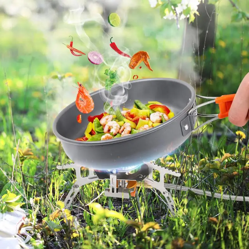 HEWOLF Folding Outdoor Camping Gas Stove Head Hiking Picnic Cooking Portable Stove Head Stainless Steel Cookware Gas Stoves
HEWOLF Folding Outdoor Camping Gas Stove Head Hiking Picnic Cooking Portable Stove Head Stainless Steel Cookware Gas Stoves