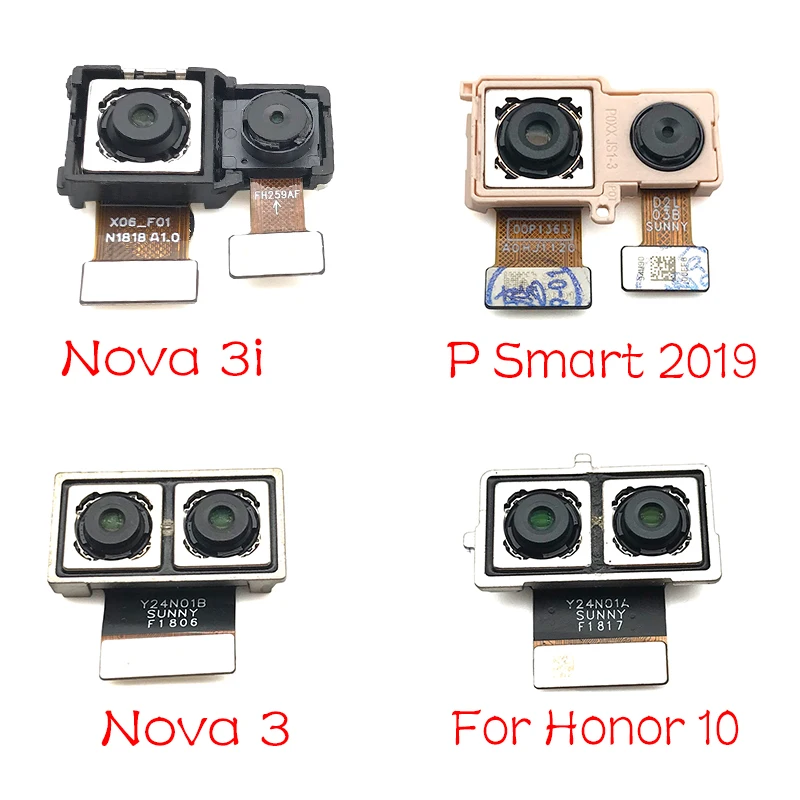 Модуль основной задней камеры Huawei Nova 3 3i /Honor 10 /P Smart 2019, гибкий кабель для маленькой камеры, детали
Модуль основной задней камеры Huawei Nova 3 3i /Honor 10 /P Smart 2019, гибкий кабель для маленькой камеры, детали