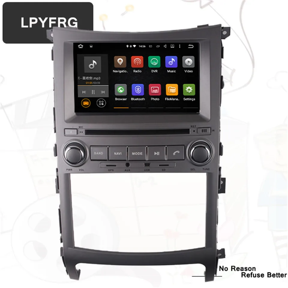 Автомобильный DVD плеер HYUNDAI VERACRUZ/IX55 4 Гб ОЗУ android 10 мультимедийная навигация GPS