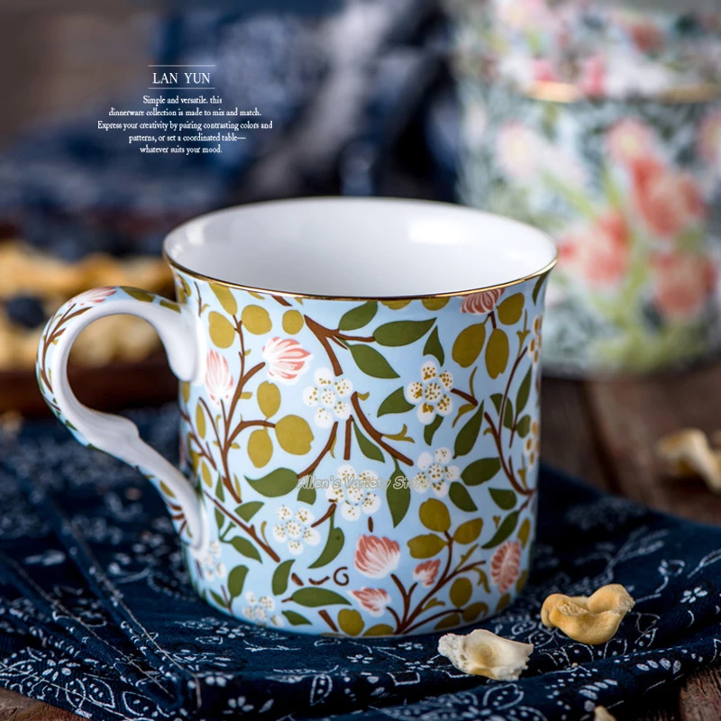 Country Style Lovers Mugs Teacup Golden Ceramic Mug Porcelain Gilded Mug Coffee Mug Milk Cup gilding Cup gold-plating Mug
Country Style Lovers Mugs Teacup Golden Ceramic Mug Porcelain Gilded Mug Coffee Mug Milk Cup gilding Cup gold-plating Mug