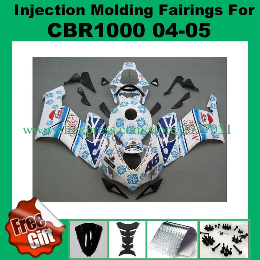 Free screws+gifts Injection For HONDA CBR 1000RR 04 05 Blue White M3469 CBR1000 RR 04-05 1000 RR CBR1000RR 2004 2005 Fairing
Free screws+gifts Injection For HONDA CBR 1000RR 04 05 Blue White M3469 CBR1000 RR 04-05 1000 RR CBR1000RR 2004 2005 Fairing