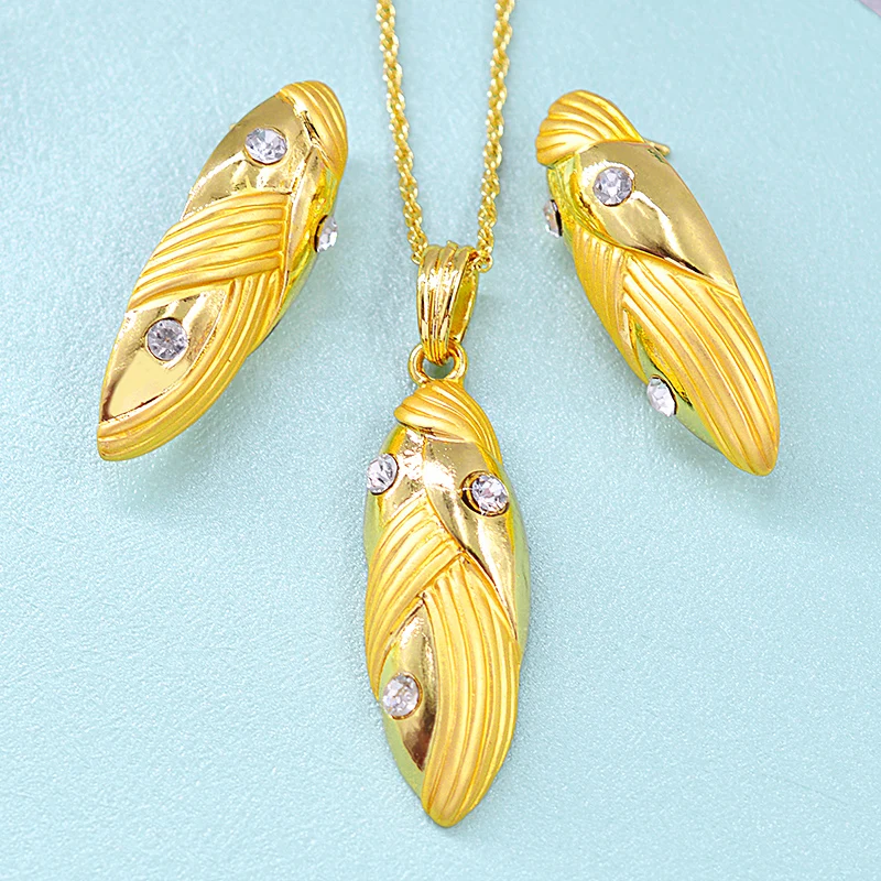 ZEA Dear Jewelry Hot Selling Jewelry Set For Women Earrings Necklace Pendant Cubic Zirconia Jewelry Findings For Engagement Gift
ZEA Dear Jewelry Hot Selling Jewelry Set For Women Earrings Necklace Pendant Cubic Zirconia Jewelry Findings For Engagement Gift