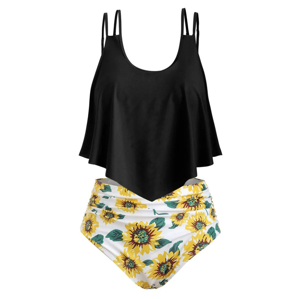 Women Two Piece Plus Size Sexy Backless Halter Floral Printed Swimwear Set bikinis 2020 mujer sexy bikini set biquini #W
Women Two Piece Plus Size Sexy Backless Halter Floral Printed Swimwear Set bikinis 2020 mujer sexy bikini set biquini #W