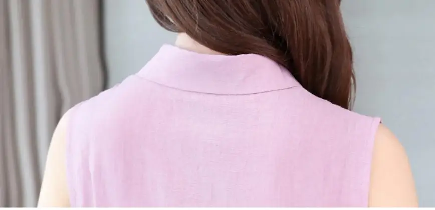 2019 woman dress in Summer with New style fashion Cotton and linen Sleeveless Stand collar dress
2019 woman dress in Summer with New style fashion Cotton and linen Sleeveless Stand collar dress