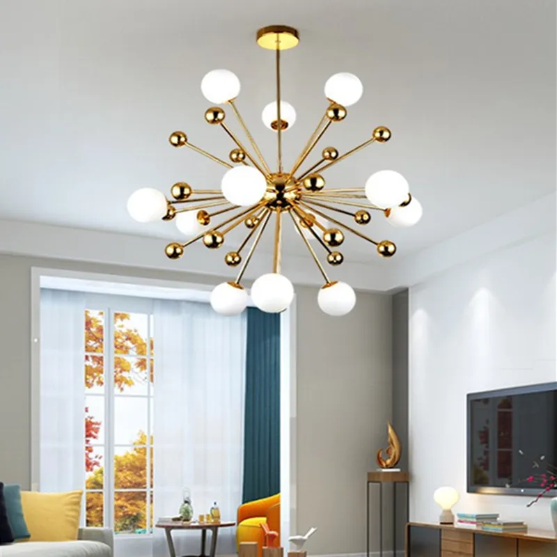 Modern Fashion Loft Art Dandelion Chandelier Creative Gold Warm Bedroom Dinner Living Room Cafe G4 Led Hanging Light Fixtures
Modern Fashion Loft Art Dandelion Chandelier Creative Gold Warm Bedroom Dinner Living Room Cafe G4 Led Hanging Light Fixtures