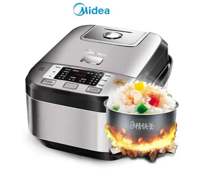 Midea household electric stream Microcomputer rice cooker 4L stainless steel soup rapid home rice cook MB-FB40Power508
Midea household electric stream Microcomputer rice cooker 4L stainless steel soup rapid home rice cook MB-FB40Power508