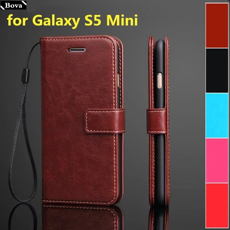 Чехол с отделением для карт Samsung Galaxy S5 Mini G800F чехол из искусственной кожи телефона