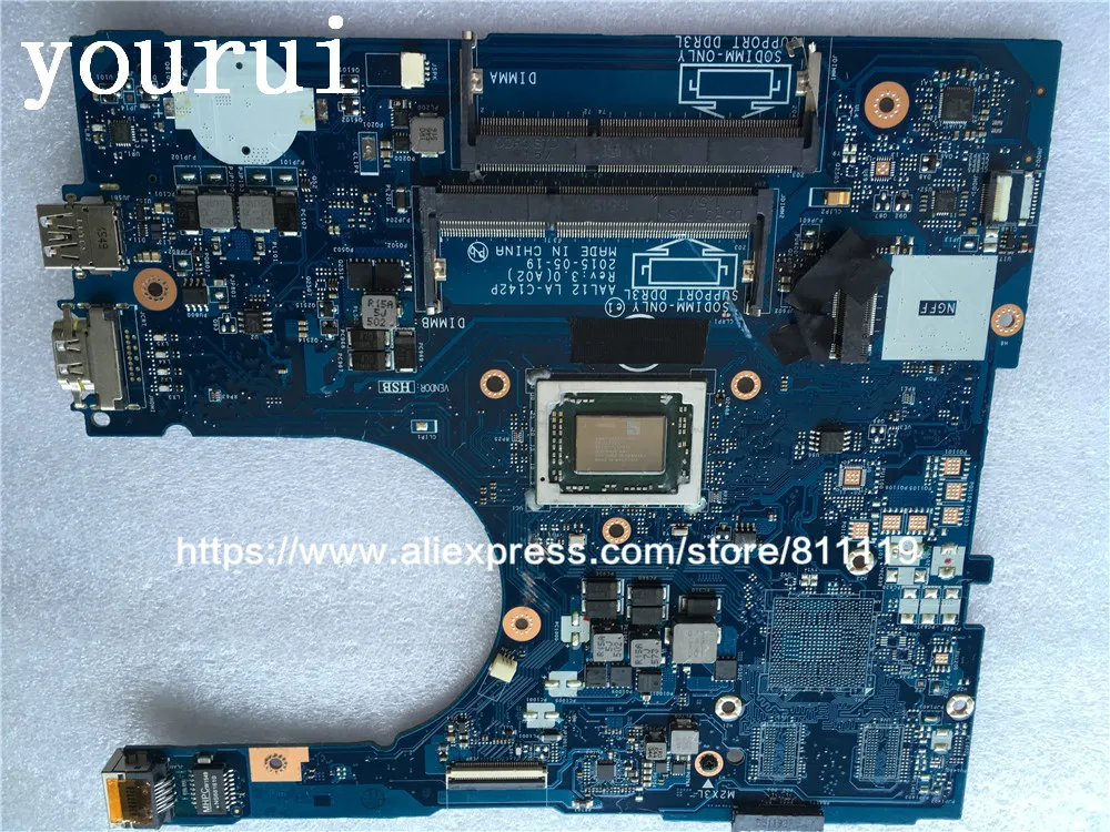 Материнская плата для ноутбука Dell Inspiron 5555 5455, задняя Звезда 12, рев: 3,0, задняя плата cd4hr, хороший тест материнской платы
Материнская плата для ноутбука Dell Inspiron 5555 5455, задняя Звезда 12, рев: 3,0, задняя плата cd4hr, хороший тест материнской платы