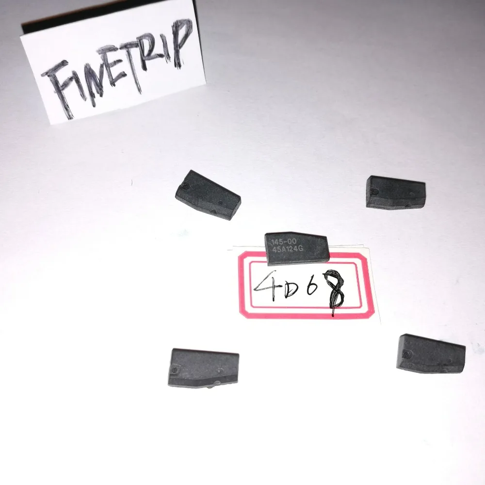 1 шт. или 5 шт. чип FINETRIP высшего качества 4D68 Автомобильный Транспондер pg: B2 4D68 для Toyota Camry/Corolla
1 шт. или 5 шт. чип FINETRIP высшего качества 4D68 Автомобильный Транспондер pg: B2 4D68 для Toyota Camry/Corolla
