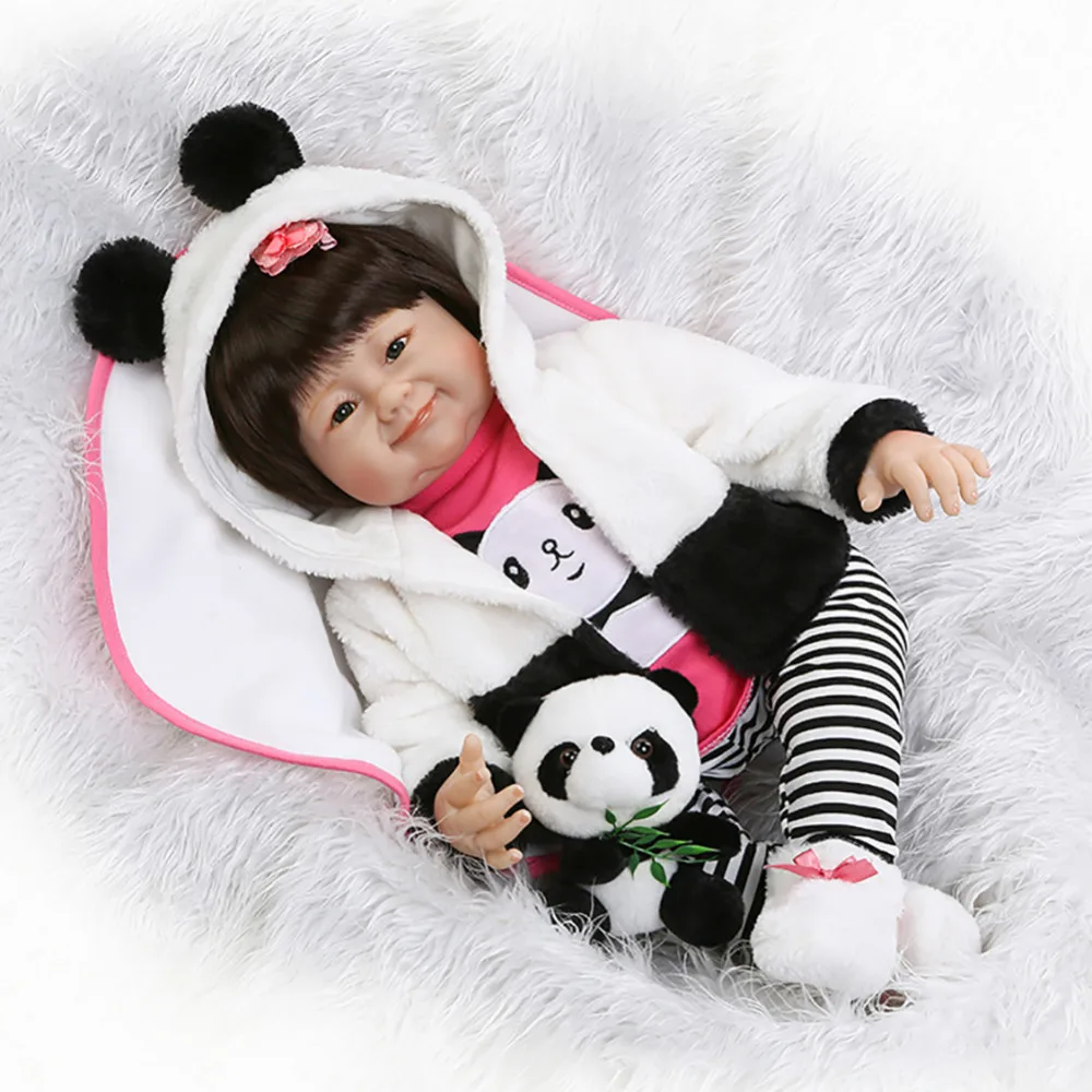 20" Girl Doll Reborn Silicone Vinyl Children Play House Toys Bebe Gift Boneca Reborn Silicone Reborn Baby Dolls Toys for Girls
20" Girl Doll Reborn Silicone Vinyl Children Play House Toys Bebe Gift Boneca Reborn Silicone Reborn Baby Dolls Toys for Girls