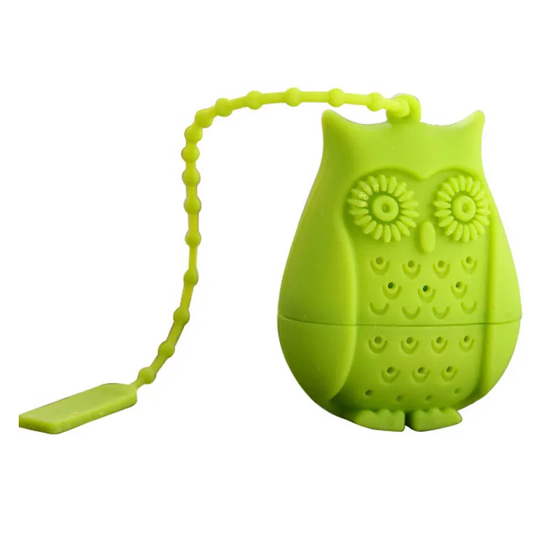 1pcs High Quality Cute Owl Tea Strainer Food Grade Silicone loose-leaf Tea Infuser Filter Diffuser Fun Cartoon Tea Accessories
1pcs High Quality Cute Owl Tea Strainer Food Grade Silicone loose-leaf Tea Infuser Filter Diffuser Fun Cartoon Tea Accessories