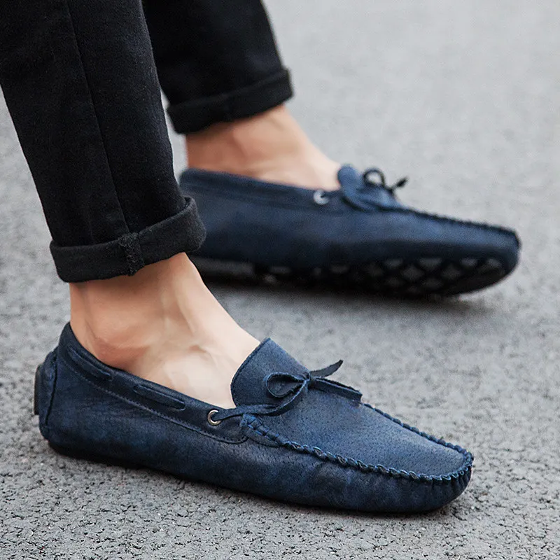 AKZ New Man Spring Summer Loafers Mens Casual shoes High Quality Pig leather Breathable Comfortable Light Male Flat shoes
AKZ New Man Spring Summer Loafers Mens Casual shoes High Quality Pig leather Breathable Comfortable Light Male Flat shoes