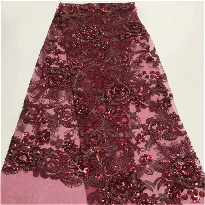 African Lace Fabric red 2019 High Quality Lace Fabric French Sequins Net Cord Tulle Fabrics Nigerian Laces For Wedding Dress
African Lace Fabric red 2019 High Quality Lace Fabric French Sequins Net Cord Tulle Fabrics Nigerian Laces For Wedding Dress