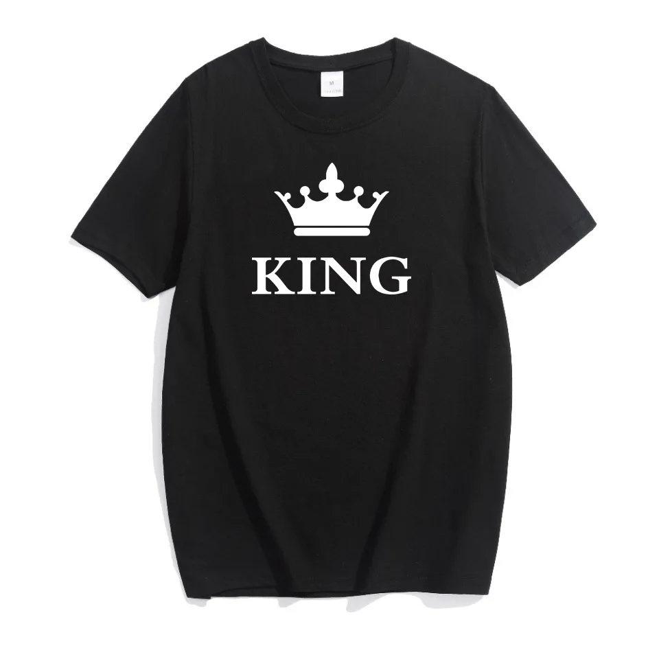 Летняя футболка с принтом для семьи короля королевы принца принцессы пары отца