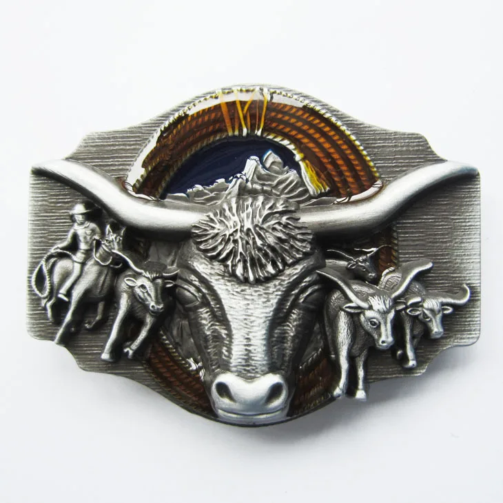New Vintage Enamel Longhorn Rodeo Bull Western Belt Buckle Gurtelschnalle Boucle de ceinture BUCKLE-WT098 Free Shipping
New Vintage Enamel Longhorn Rodeo Bull Western Belt Buckle Gurtelschnalle Boucle de ceinture BUCKLE-WT098 Free Shipping
