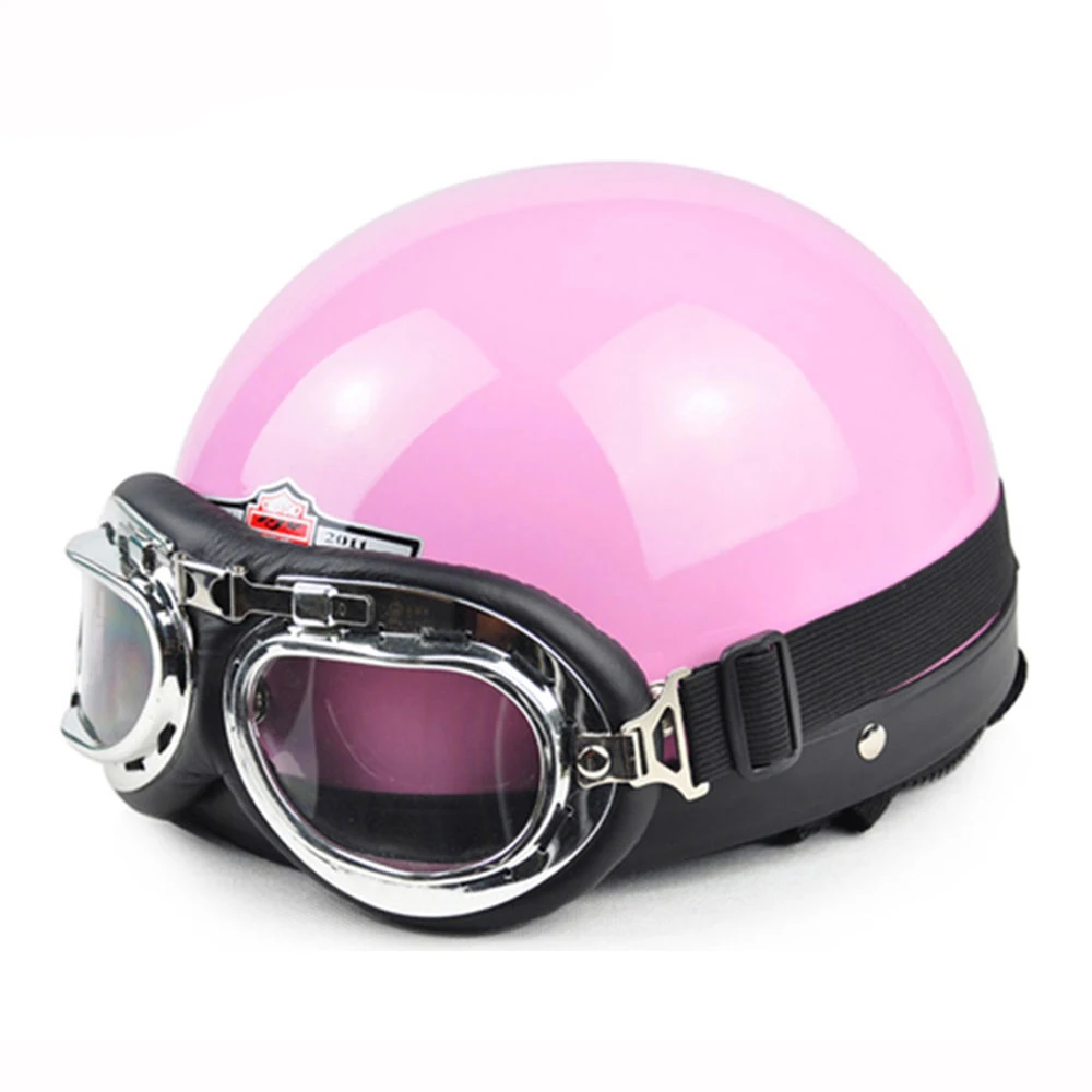 New Half Motorcycle Helmets Outdoor Sport Man And Woman Black Motorcycle Racing Helmet + Motocross Goggles Scooter Helmet
New Half Motorcycle Helmets Outdoor Sport Man And Woman Black Motorcycle Racing Helmet + Motocross Goggles Scooter Helmet