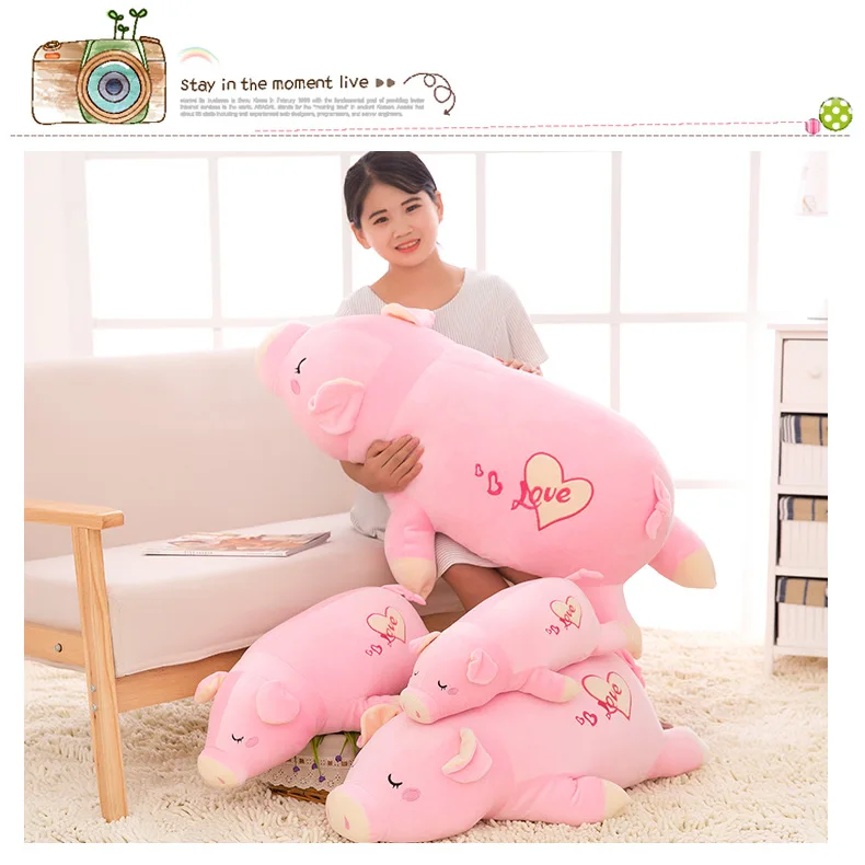 new arrival cartoon prone pink love pig plush toy soft throw pillow birthday gift b1315
new arrival cartoon prone pink love pig plush toy soft throw pillow birthday gift b1315