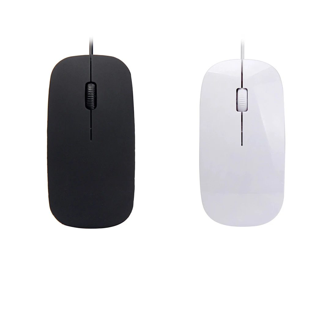 Wired Ultra-thin Mini Mouse Desktop Computer Laptop Matte Black White Cute Ergonomic Gaming Mouse
Wired Ultra-thin Mini Mouse Desktop Computer Laptop Matte Black White Cute Ergonomic Gaming Mouse