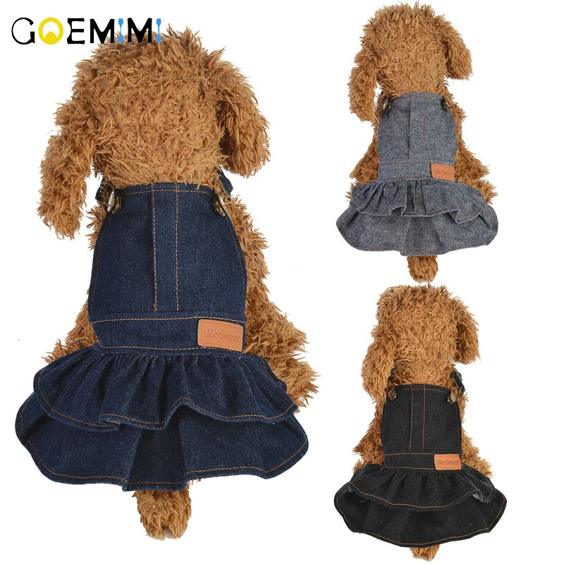 2019 Dog Jean Dress Summer Clothes Fashion Cat Strap Denim Skirt Top Quality Pet Dog Clothes Apparels
2019 Dog Jean Dress Summer Clothes Fashion Cat Strap Denim Skirt Top Quality Pet Dog Clothes Apparels