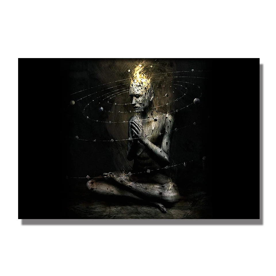 Abstract Planet Portrait Religion Zen Buddha Statue Monk Poster HD Print Painting Canvas Wall Art Picture Home Decor Living Room
Abstract Planet Portrait Religion Zen Buddha Statue Monk Poster HD Print Painting Canvas Wall Art Picture Home Decor Living Room