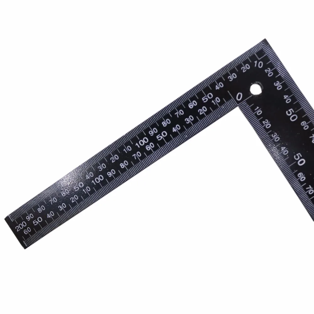 Black Right Angle Ruler L Type 90 Degree Positioning Measurement Tools 20x30cm Inch And cm Scale Woodworking Carpenter Tool HY73
Black Right Angle Ruler L Type 90 Degree Positioning Measurement Tools 20x30cm Inch And cm Scale Woodworking Carpenter Tool HY73