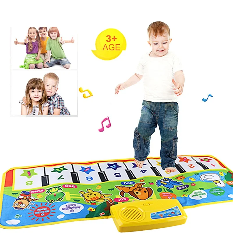 Baby Piano Keyboard Play Mat Music Carpets Touch Play Mats For Kids Children Musical Educational Toys Birthday Christmas Gift
Baby Piano Keyboard Play Mat Music Carpets Touch Play Mats For Kids Children Musical Educational Toys Birthday Christmas Gift