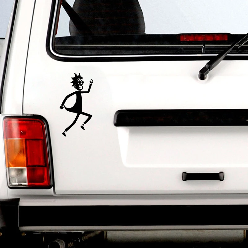QYPF 8.2*15.6CM Cartoon Lovely Running Decor Car Sticker Vinyl Motorcycle Black/Silver Accessories C16-0826
QYPF 8.2*15.6CM Cartoon Lovely Running Decor Car Sticker Vinyl Motorcycle Black/Silver Accessories C16-0826