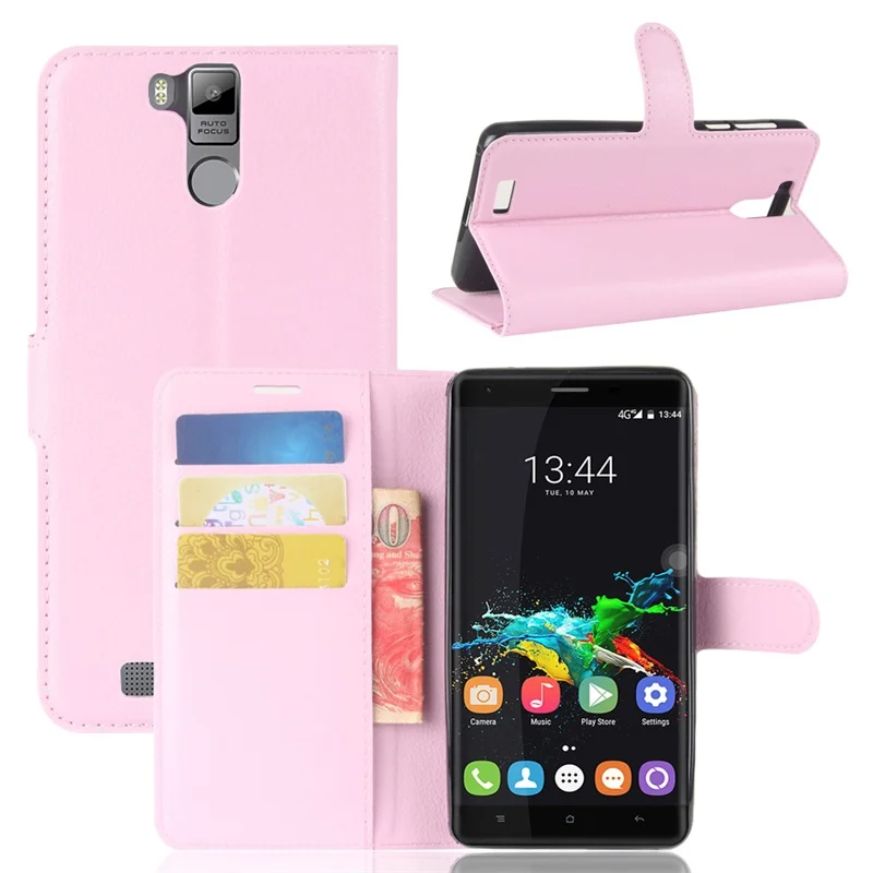 Чехол для Oukitel K6000 Pro 5 дюймов откидной кожаный бумажник полный подставка телефона