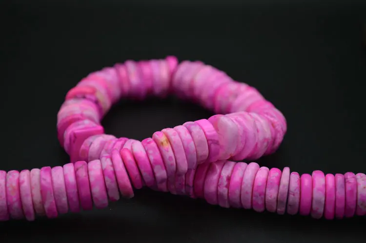 13 ~ 14 мм ярко-Розовый Howlite нерегулярные круглые срез камня разделительные бусины 5 нитей в партии
13 ~ 14 мм ярко-Розовый Howlite нерегулярные круглые срез камня разделительные бусины 5 нитей в партии