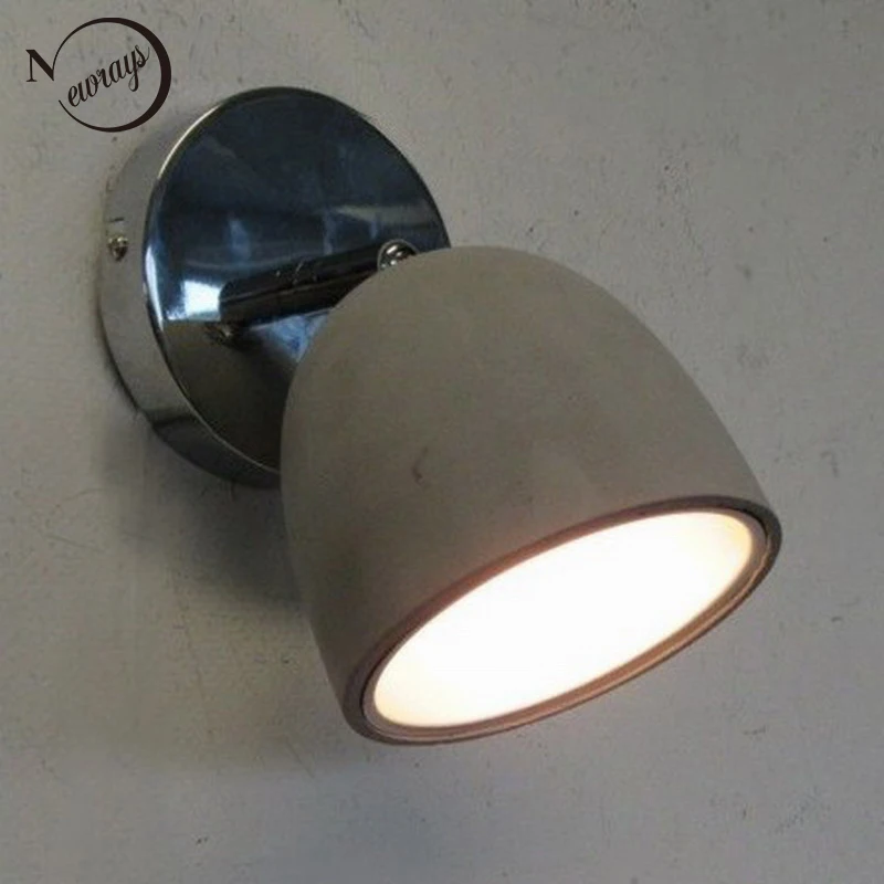 Modern simple LED E27 adjustable cement wall light bedroom bedside corridor children's room loft restaurant decorative wall lamp
Modern simple LED E27 adjustable cement wall light bedroom bedside corridor children's room loft restaurant decorative wall lamp