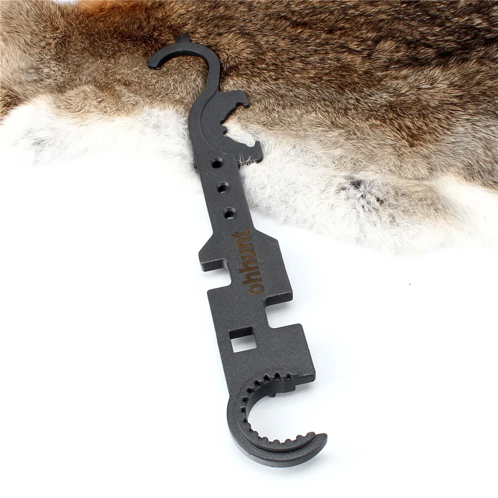 AR15 Combo Wrench Tool includes Castle Nut Wrench Barrel Nut Wrench Buttstock Tube Tool Muzzle Brake Flash Hider Handguard Tool
AR15 Combo Wrench Tool includes Castle Nut Wrench Barrel Nut Wrench Buttstock Tube Tool Muzzle Brake Flash Hider Handguard Tool