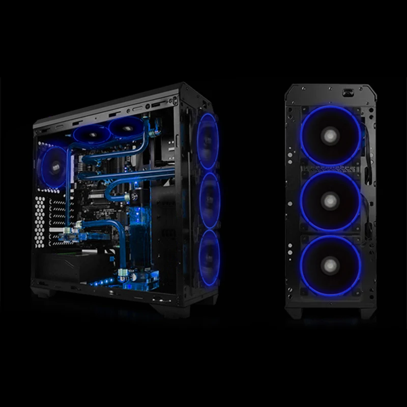 New Hot Blue LED Computer Components Chassis Fan Transparent Desktop Computer Host Cooling Fan Silent 120*120*25mm Fans Cooling
New Hot Blue LED Computer Components Chassis Fan Transparent Desktop Computer Host Cooling Fan Silent 120*120*25mm Fans Cooling